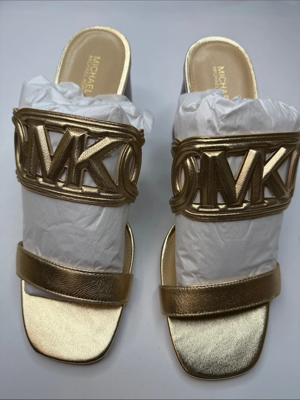 MICHAEL Michael Kors Women's Alma Mid Sandals Size 9.5